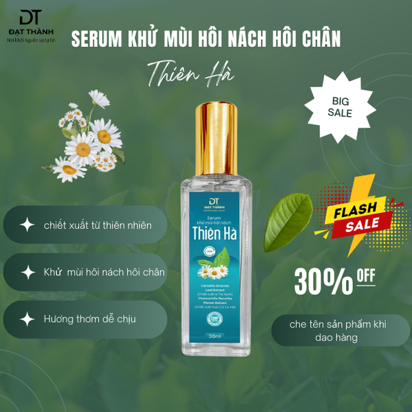Thiên Hà  Xịt Khử Mùi Hôi Nách Hôi Chân Ngăn Tiết Mồ Hôi 10Ml