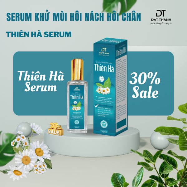 Xịt Khử Mùi Thiên Hà Khử Mùi Hôi Nách Hôi Chân Cho Nam Nữ 30ml