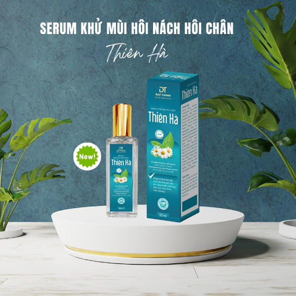 Thiên Hà  Xịt Khử Mùi Hôi Nách Hôi Chân Ngăn Tiết Mồ Hôi 10Ml