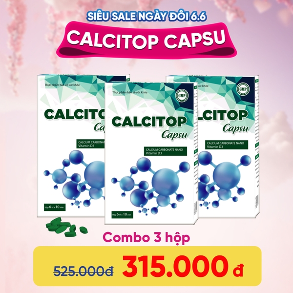TPBVSK Calcitop Capsu siêu sale 6.6