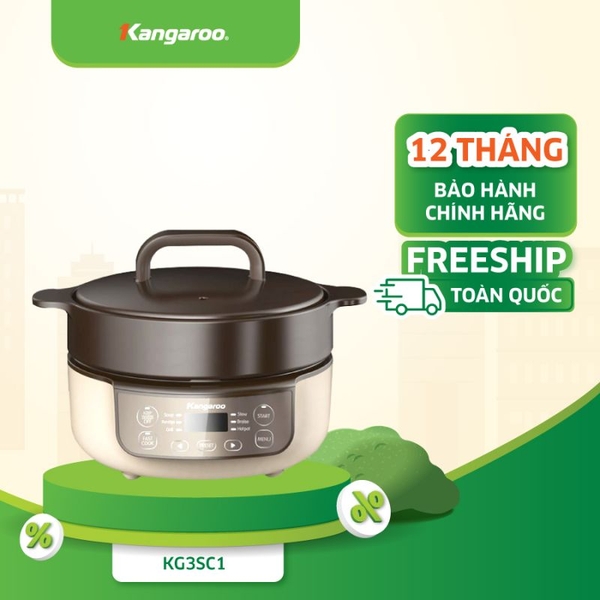 Nồi hầm dưỡng sinh Kangaroo KG3SC1