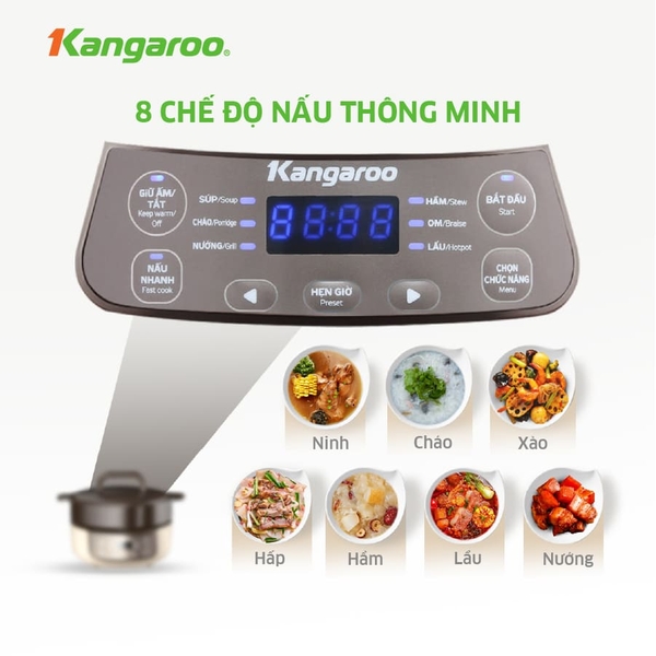 Nồi hầm dưỡng sinh Kangaroo KG3SC1