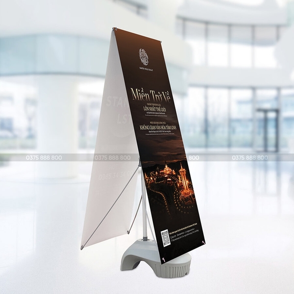 standee x đế nước