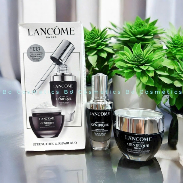 LANCOME ADVANCED GÉNIFIQUE デュオセット Order Sephora] Set Dưỡng Da Lancôme Advanced Génifique Radiance