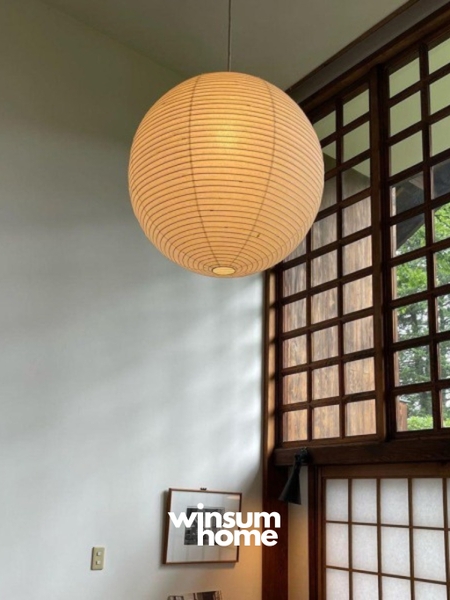Đèn thả Akari đèn giấy kiểu Nhật