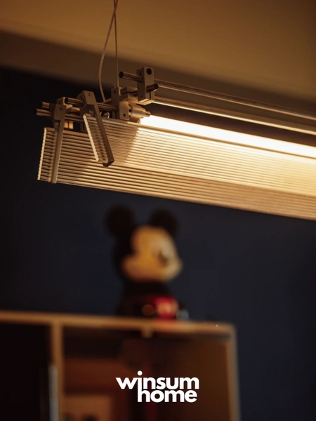 Đèn thả bàn ăn Axis, đèn thả quầy khung kim loại thiết kế hiện đại - DPB17