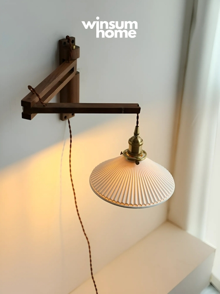 Đèn tường gốm Vintage