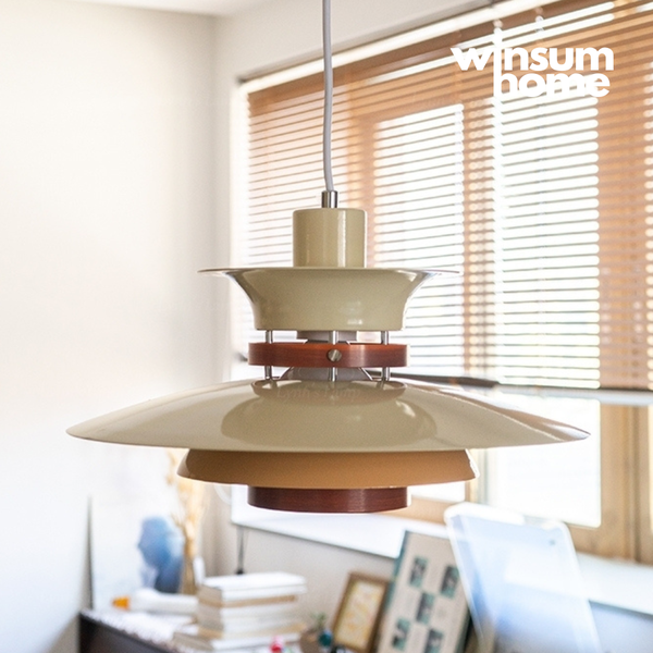 Đèn thả trần PH5 màu be -  DPA01