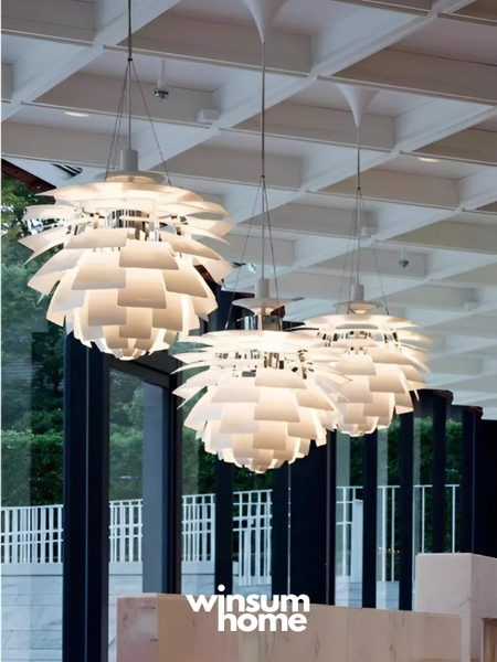 Đèn thả Pinecone PH Đan Mạch phong cách Bắc Âu sang trọng
