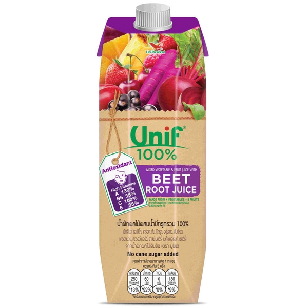 Nước ép rau củ quả Beet Root Unif 1L | 30Day Complex Zone