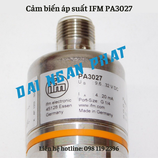 Cảm biến áp suất IFM PA3027