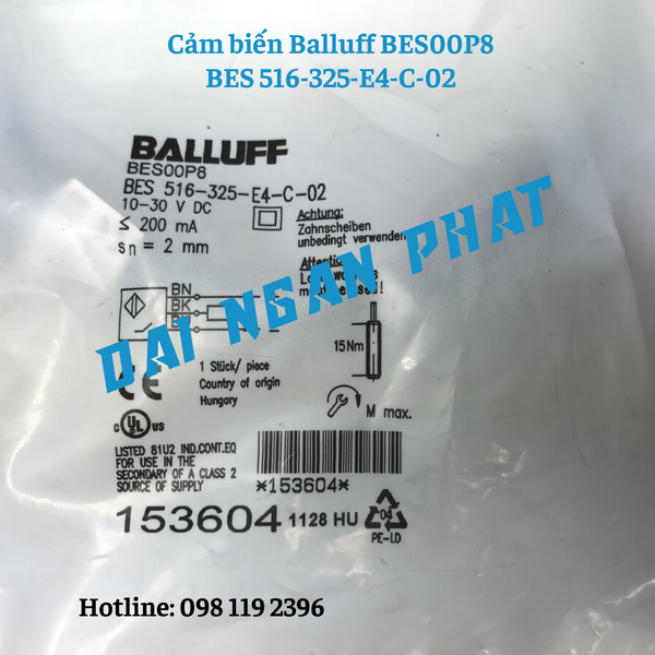 BALLUFF BES 516 3026 E5 Y S4 / BES5163026E5YS4 (NEW IN BOX