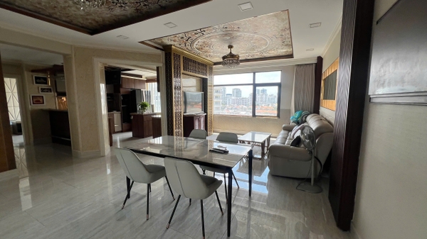 CHO THUÊ THE PANORAMA PHÚ MỸ HƯNG 141M² – 3PN FULL NỘI THẤT – VIEW SÔNG ĐẸP