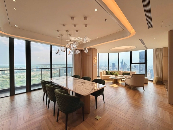CHO THUÊ CĂN HỘ VINHOMES GOLDEN RIVER 3 PHÒNG NGỦ - 160M2 - NHÀ MỚI VIEW SÔNG
