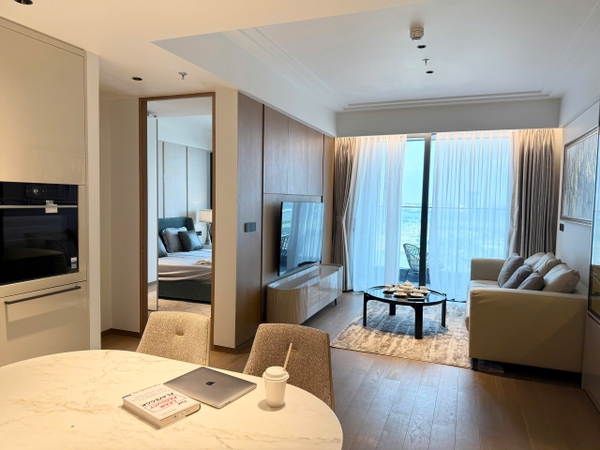CHO THUÊ CĂN HỘ CAO CÂP 1 PHÒNG NGỦ FULL NỘI THẤT GRAND MARINA