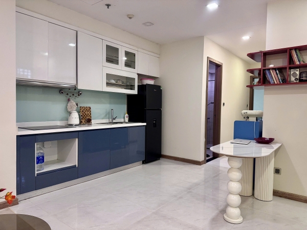 CHO THUÊ CĂN HỘ VINHOMES CENTRAL PARK - 1 PHÒNG NGỦ - ĐẦY ĐỦ NỘI THẤT VÀO Ở NGAY