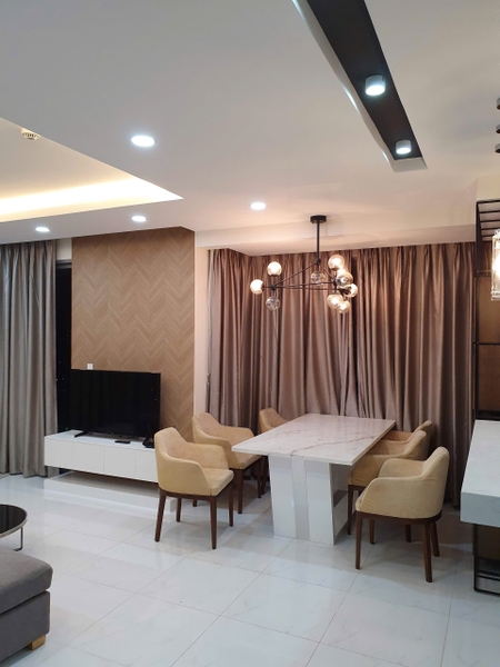 CHO THUÊ CĂN HỘ CHUNG CƯ GREEN VALLEY 3 PHÒNG NGỦ ĐỦ NỘI THẤT