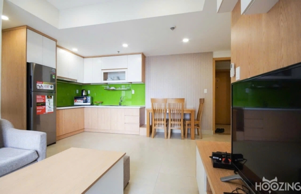 CHO THUÊ  CĂN HỘ 2 PHÒNG ĐỦ NỘI THẤT LẦU CAO THOÁNG MÁT MASTERI THẢO ĐIỀN