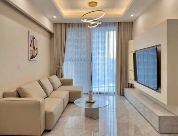 CHO THUÊ CĂN HỘ THE AURORA – 76M2 – 2 PHÒNG NGỦ – FULL NỘI THẤT CAO CẤP