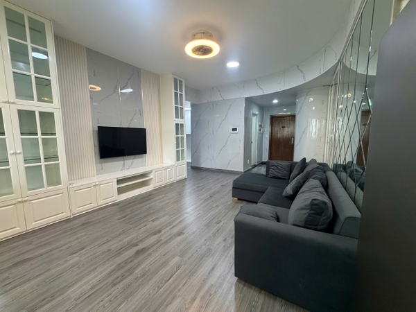 CHO THUÊ CĂN HỘ RIVERPARK RESIDENCE PHÚ MỸ HƯNG 3 PHÒNG NGỦ - ĐẦY ĐỦ NỘI THẤT - TẦNG SÂN VƯỜN
