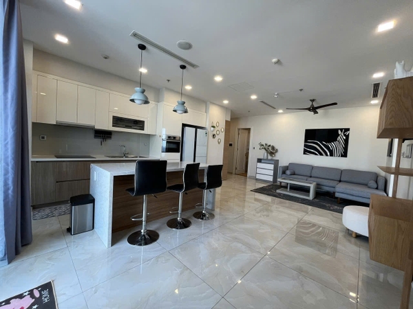 CHO THUÊ CĂN HỘ VINHOMES GOLDEN RIVER 3PN – 101M2 – FULL NỘI THẤT ĐẸP