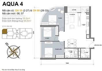 BÁN CĂN HỘ VINHOMES GOLDEN RIVER - TRUNG TÂM QUẬN 1 - 102M2 - 3PN - SẴN SỔ HỒNG