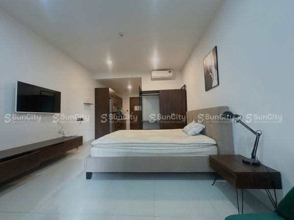 CHO THUÊ CĂN HỘ STUDIO SAIGON ROYAL QUẬN 4 | ĐẦY ĐỦ NỘI THẤT | 35M2