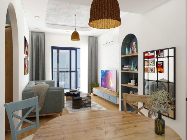 BÁN CĂN HỘ SAIGON SOUTH NHÀ BÈ - THIẾT KẾ 2 PHÒNG NGỦ - SẴN SỔ HỒNG - 75M2