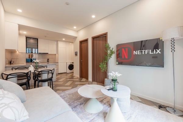 CHO THUÊ CĂN HỘ METROPOLE GALLERIA RESIDENCE – 1 PHÒNG NGỦ – 50M² – FULL NỘI THẤT