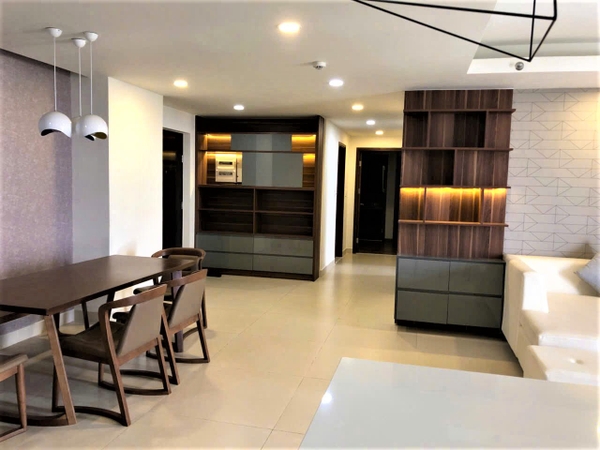 CHO THUÊ CĂN HỘ CHUNG CƯ GREEN VALLEY 3 PHÒNG ĐẦY ĐỦ NỘI THẤT