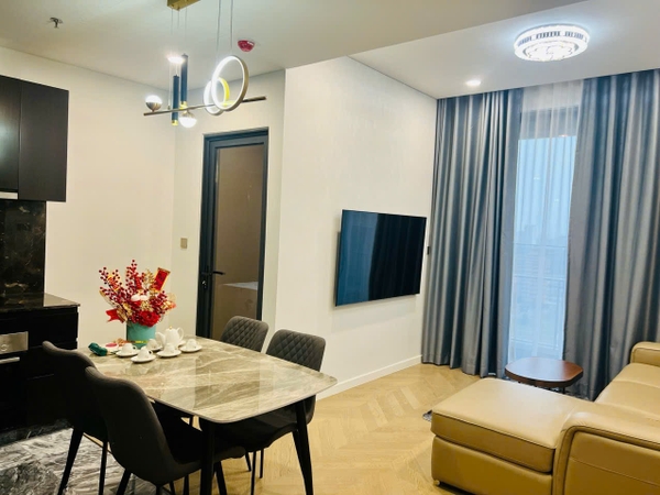 CHO THUÊ CĂN HỘ LUMIERE RIVERSIDE 2 PHÒNG NGỦ - 73 M2 - ĐẦY ĐỦ NỘI THẤT VIEW THÀNH PHỐ