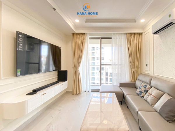 CHO THUÊ CĂN HỘ MIDTOWN PHÚ MỸ HƯNG 81M² – 2 PHÒNG NGỦ – FULL NỘI THẤT CAO CẤP