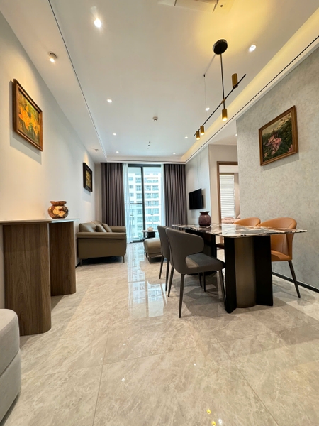 CHO THUÊ CĂN HỘ THE AURORA 75M2 – 2PN – FULL NỘI THẤT CAO CẤP