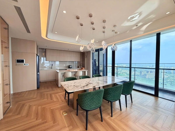 CHO THUÊ CĂN HỘ VINHOMES GOLDEN RIVER 3 PHÒNG NGỦ - 160M2 - NHÀ MỚI VIEW SÔNG