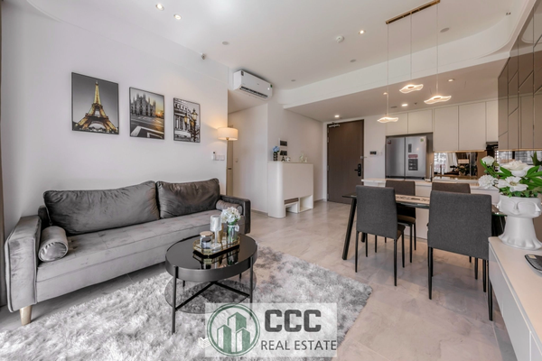 CĂN HỘ CARDINAL COUR PMH THIẾT KẾ ĐẸP 2PN CHO THUÊ | 76M2