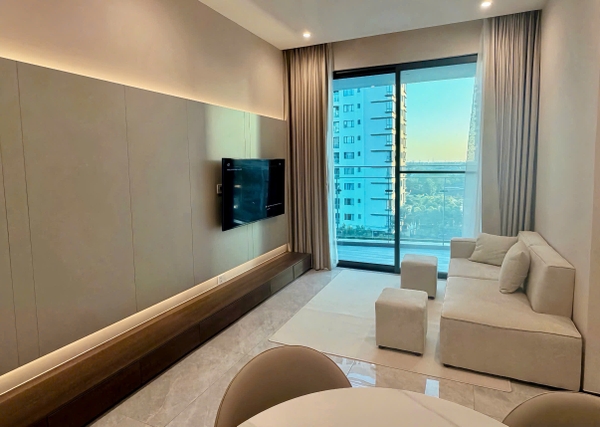 CHO THUÊ CĂN HỘ THE AURORA PHÚ MỸ HƯNG QUẬN 7 – 76M² | 2 PHÒNG NGỦ | FULL NỘI THẤT