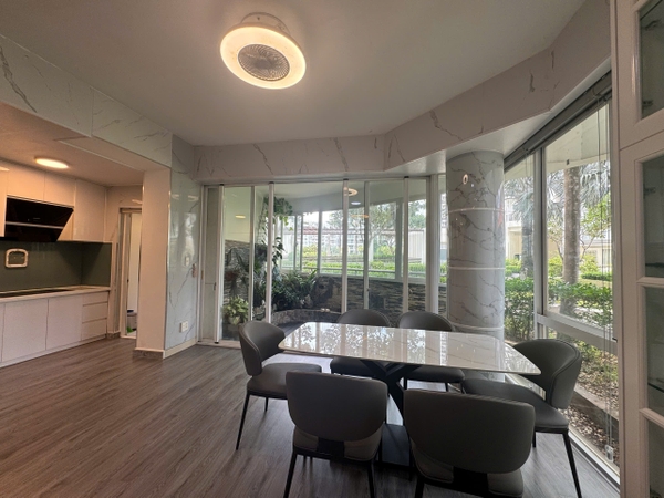 CHO THUÊ CĂN HỘ RIVERPARK RESIDENCE PHÚ MỸ HƯNG 3 PHÒNG NGỦ - ĐẦY ĐỦ NỘI THẤT - TẦNG SÂN VƯỜN