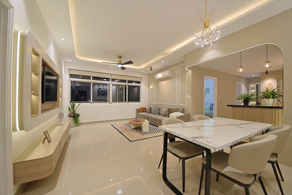 CHO THUÊ CĂN HỘ CẢNH VIÊN 1 PHÚ MỸ HƯNG – 3 PHÒNG NGỦ 2 WC – FULL NỘI THẤT MỚI