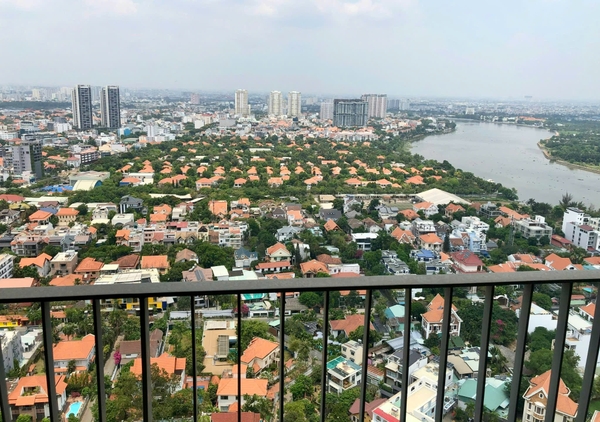 CHO THUÊ CĂN HỘ 2 PHÒNG NGỦ MASTERI THẢO ĐIỀN 66M² VIEW SÔNG FULL NỘI THẤT