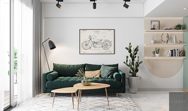 CHO THUÊ CĂN HỘ MIDTOWN M7 THE SIGNATURE 2 PHÒNG NGỦ ĐẦY ĐỦ NỘI THẤT