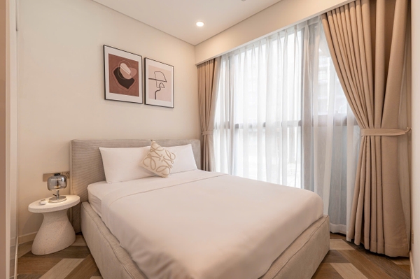 CHO THUÊ CĂN HỘ METROPOLE GALLERIA RESIDENCE – 1 PHÒNG NGỦ – 50M² – FULL NỘI THẤT