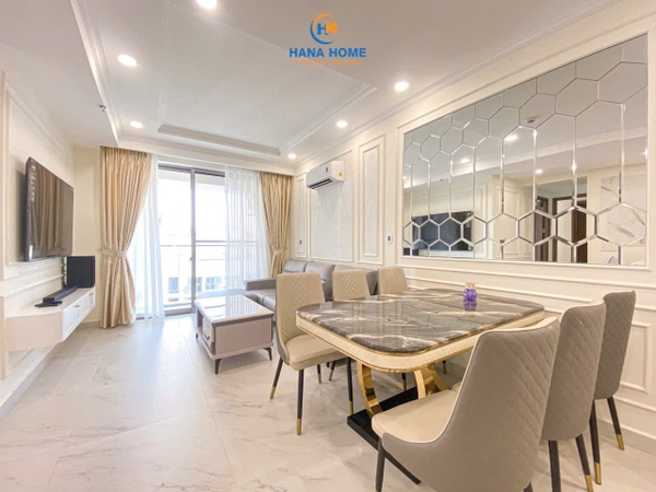 CHO THUÊ CĂN HỘ MIDTOWN PHÚ MỸ HƯNG 81M² – 2 PHÒNG NGỦ – FULL NỘI THẤT CAO CẤP