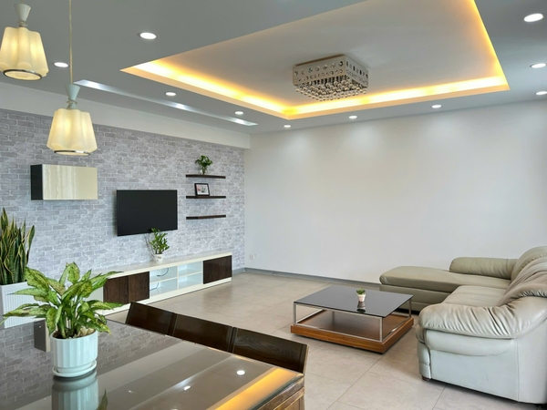 CHO THUÊ CĂN HỘ THE RIVIERA POINT 3 PHÒNG NGỦ ĐẦY ĐỦ NỘI THẤT 148M2