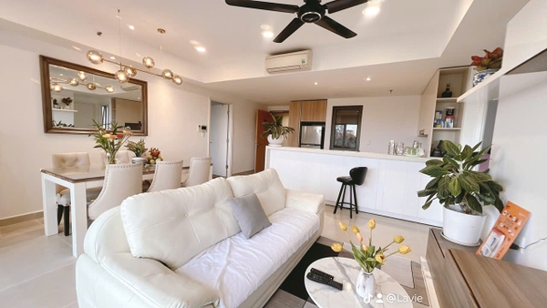 CHO THUÊ CĂN HỘ MASTERI THẢO ĐIỀN 3 PHÒNG NGỦ FULL NỘI THẤT ĐẸP