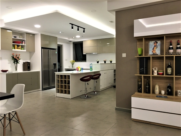 CHO THUÊ CĂN HỘ CHUNG CƯ THE VIEW RIVIERA POINT 4 PHÒNG NGỦ