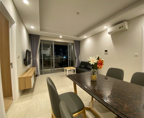 CHO THUÊ CĂN HỘ NHÀ ĐẸP ĐẢO KIM CƯƠNG 2 PHÒNG NGỦ FULL NỘI THẤT