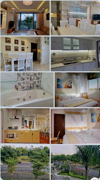 CHO THUÊ CĂN HỘ CHUNG CƯ GREEN VALLEY 2 PHÒNG NGỦ QUẬN 7