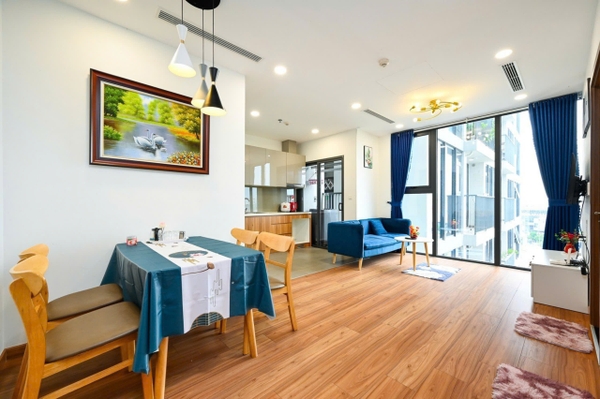 CHO THUÊ NHÀ ĐẸP 3 PHÒNG NGỦ FULL NỘI THẤT CHUNG CƯ ECOGREEN SAIGON