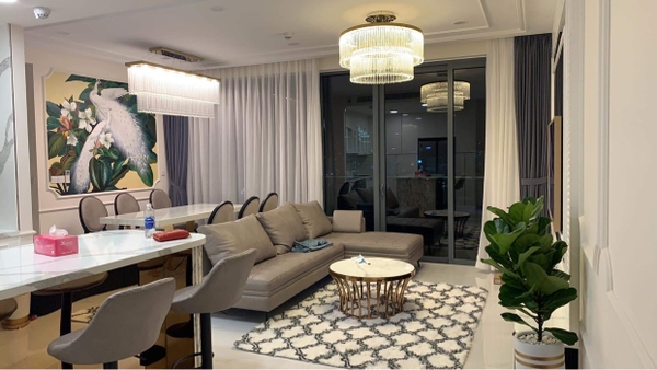 CHO THUÊ CĂN HỘ CAO CẤP SUNWAH PEARL – VIEW SÔNG, FULL NỘI THẤT