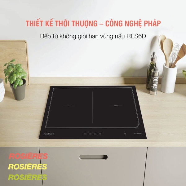 Bếp từ không giới hạn 60cm RES6D